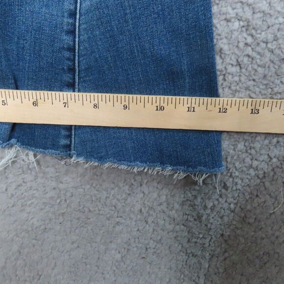 Show Me Your MuMu Berkeley Bells Jeans 28 Super Flare Bell Bottoms Distressed - Picture 6 of 13